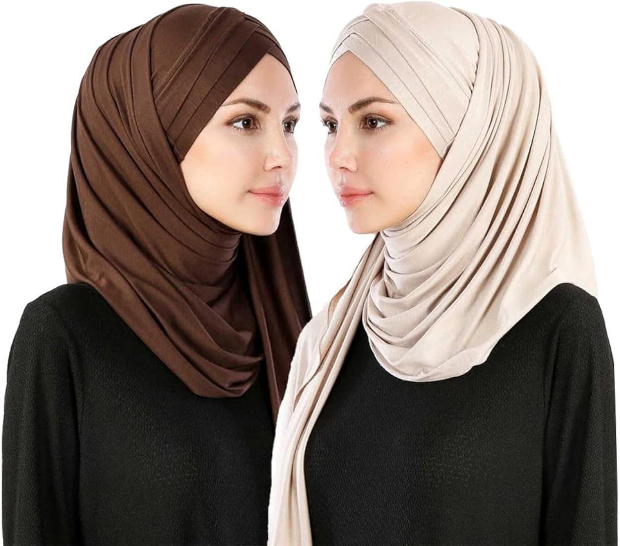 Jersey Hijab- Premium  Jersey Hijab | Extra Soft Full Stretch | Size 190×70 cm | Breathable & Wrinkle-Resistant | Everyday & Occasion Wear
