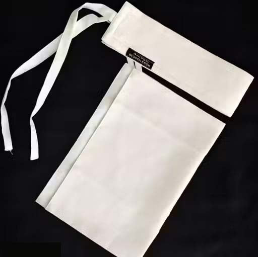 White Colour Niqab 9 inch | Royal Grace Belt NIqab, Luxe Modesty Belt Niqab, Classic Charm Belt NIqab, Velvet Touch Belt Niqab,