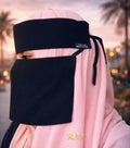 Wider Short Niqab 5 inch