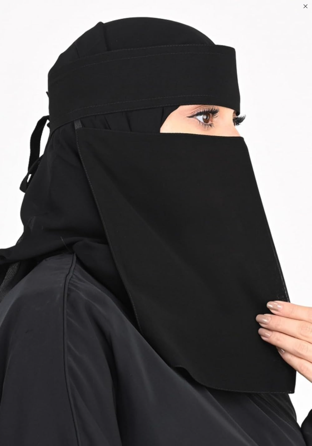 Saudi Plain Short Niqab